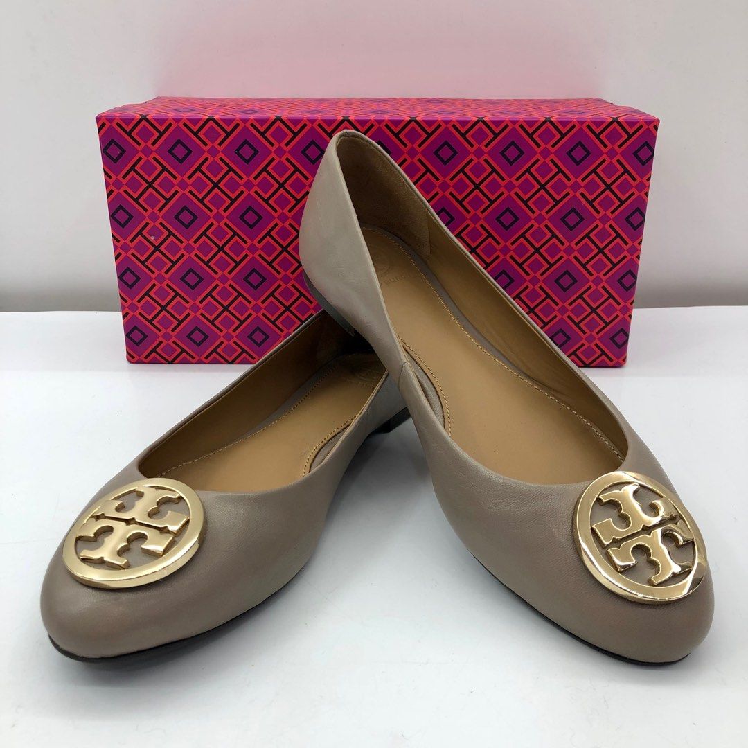 Tory burch grey flats new arrivals