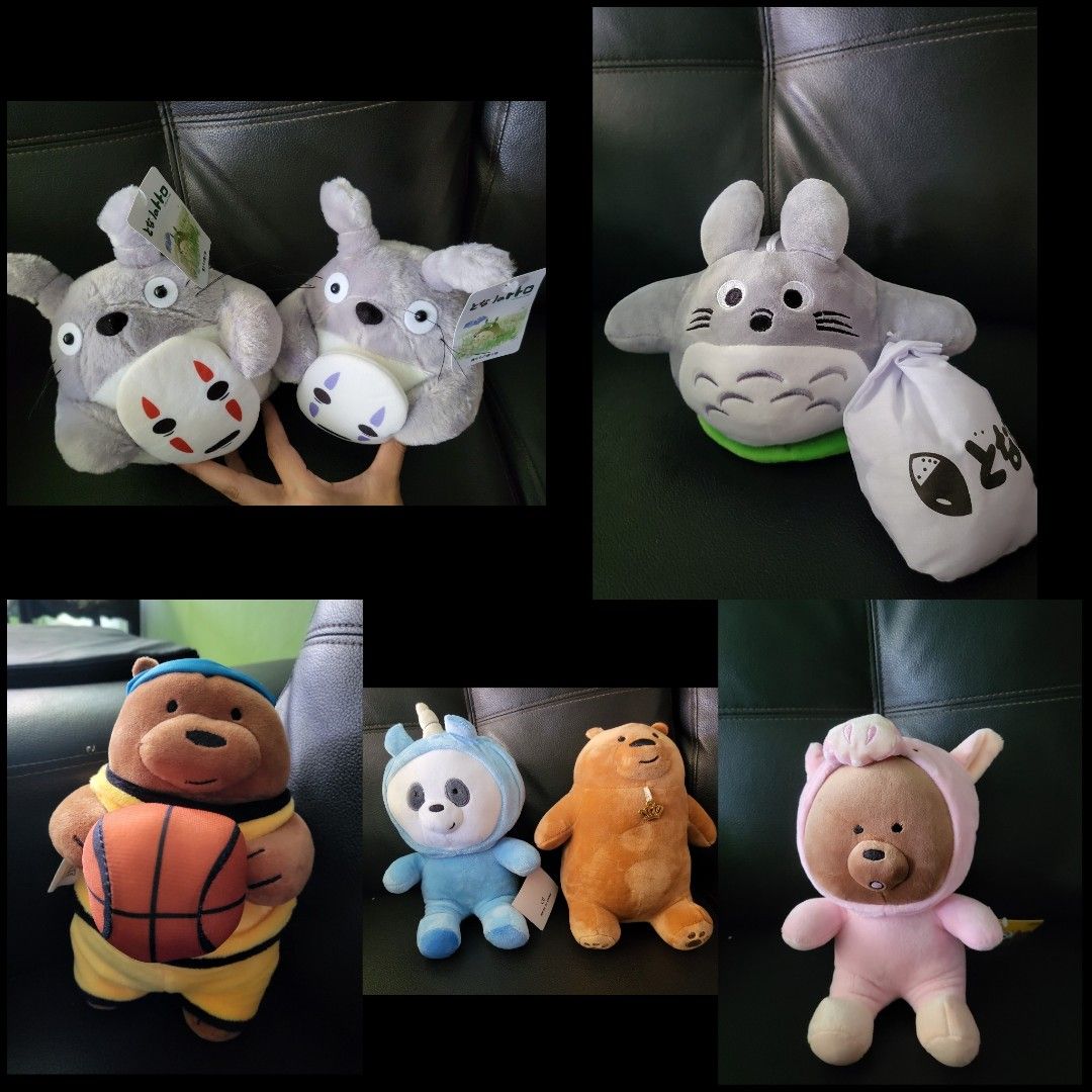 We bare bears stuffed shop toy for sale