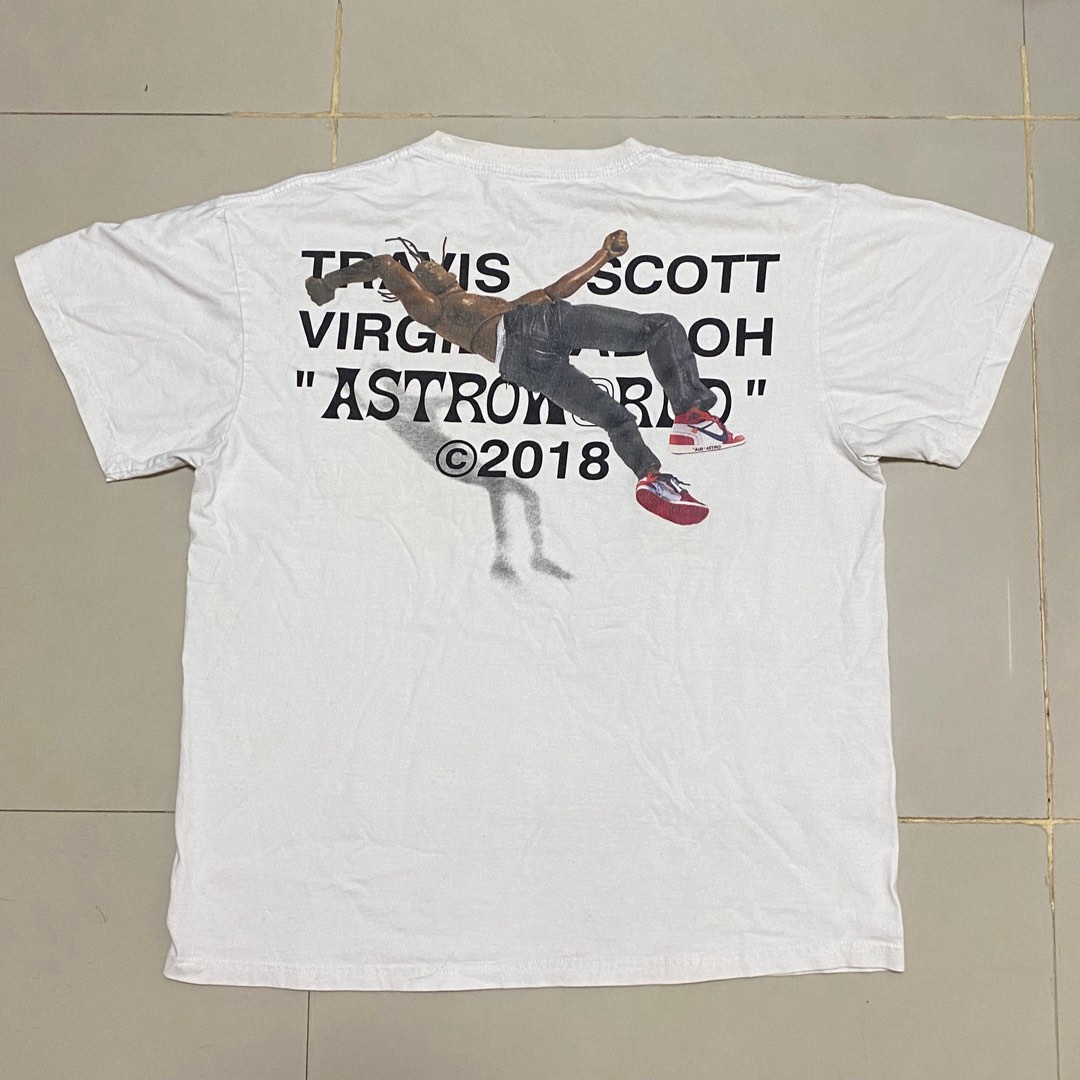 Travis Scott x Virgil Abloh Shirt on Carousell