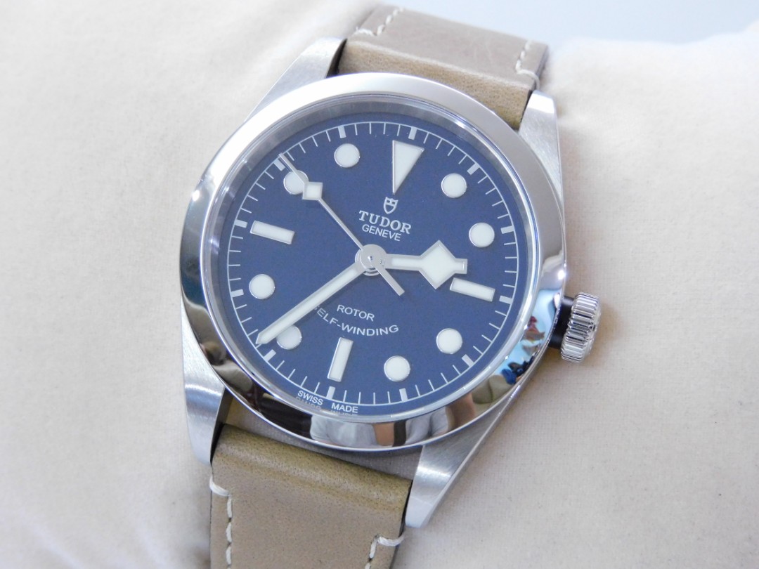 Tudor Black Bay 36 Blue Bb36, Men'S Fashion, Watches & Accessories, Watches  On Carousell