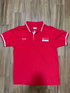 TYR Team Singapore Athlete Polo Shirt