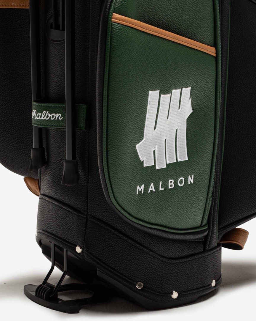 UNDEFEATED x MALBON GOLF BAG (Black), Sports Equipment, Sports 