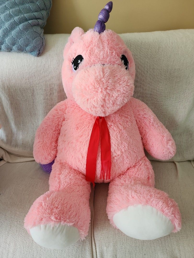 Unicorn Teddy Bear, Hobbies & Toys, Toys & Games on Carousell