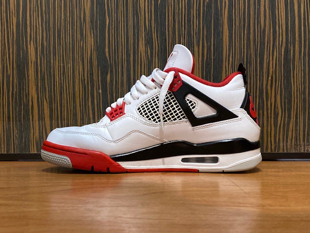 Nike air jordan 4 fire red online