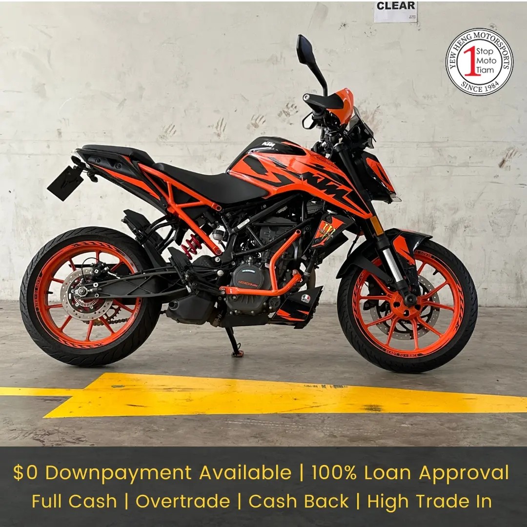 Used Ktm Duke 200, Motorcycles, Motorcycles For Sale, Class 2B On Carousell