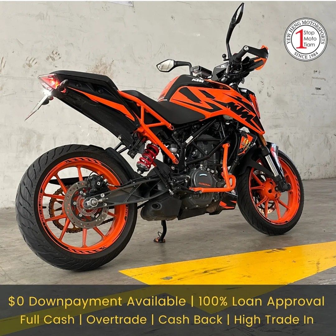 Used Ktm Duke 200, Motorcycles, Motorcycles for Sale, Class 2B on Carousell