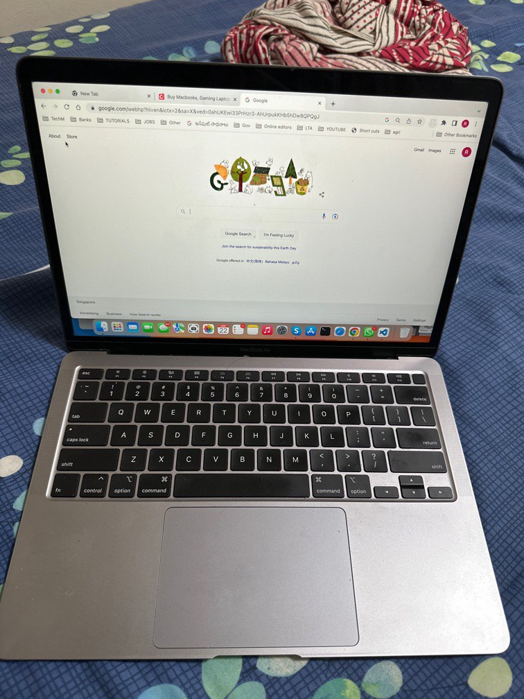 Used MacBook Air 2020 Intel i5 512GB SSD 16GB RAM, Computers & Tech, Laptops & Notebooks on