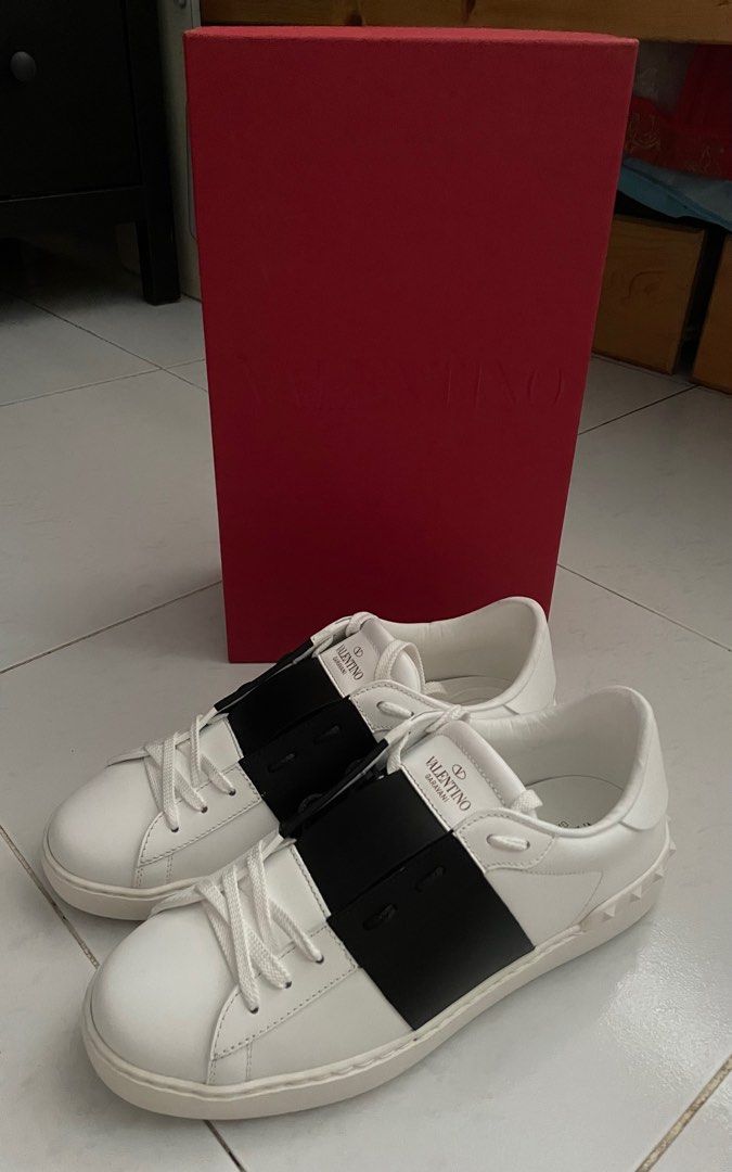 VALENTINO OPEN LOW SNEAKER Luxury Sneakers Footwear on Carousell