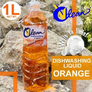VClean Dishwashing Liquid Orange 1 Liter