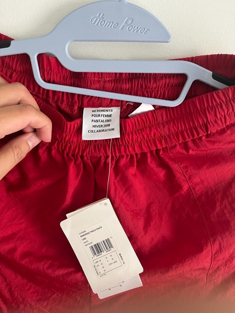 Vetements reebok track pants hot sale
