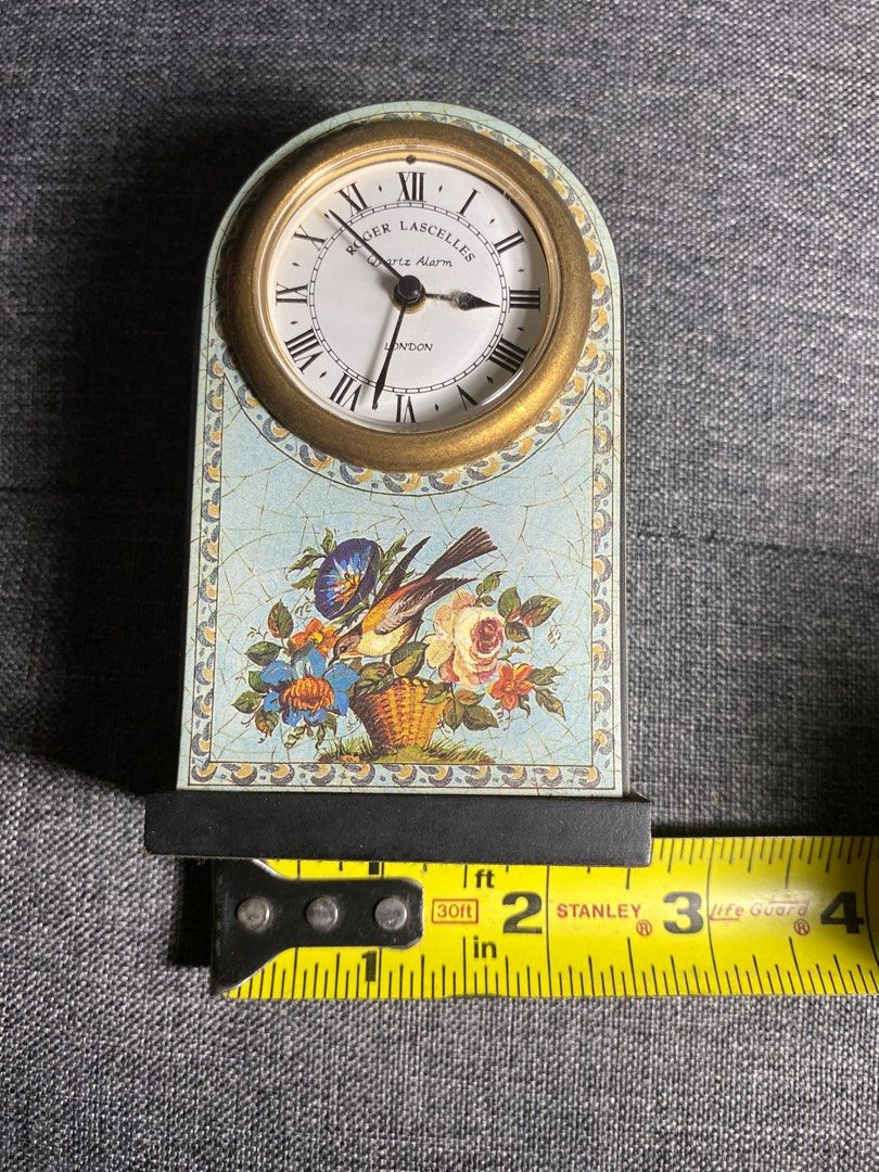 Vintage Roger Lascelles Clocks, Furniture & Home Living, Home Decor