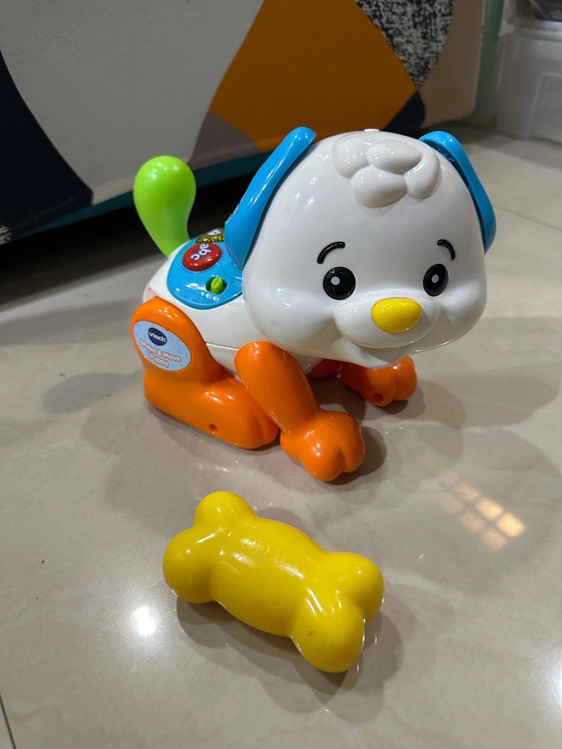 VTECH Puppy with Bone, Hobbies & Toys, Toys & Games on Carousell