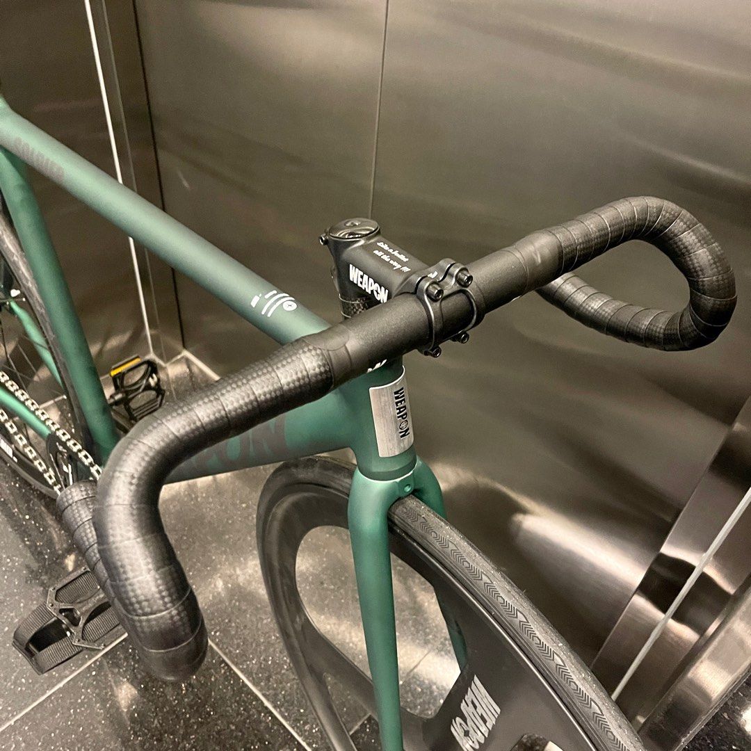 Weapon fixie bike/frame set bike 750, Sports Equipment