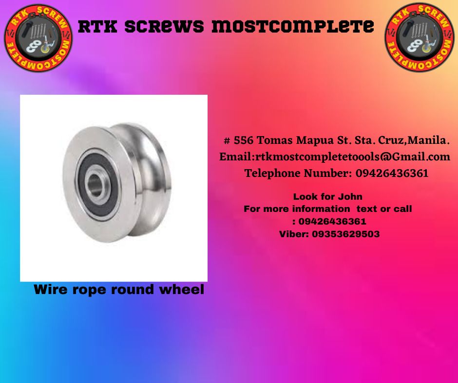 Wire rope round wheel on Carousell