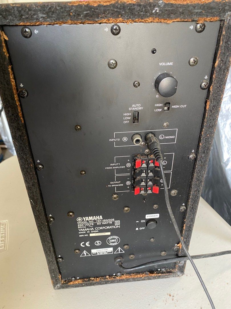 Yamaha Active Subwoofer, Audio, Soundbars, Speakers & Amplifiers on ...