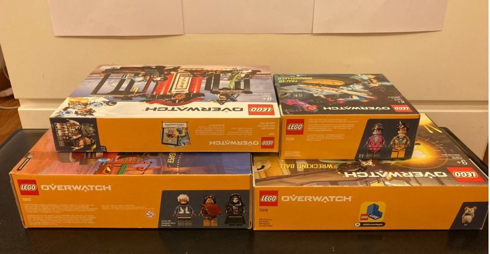 Yr 2019 LEGO Overwatch: 75970, 75971, 75972, 75976, 興趣及遊戲