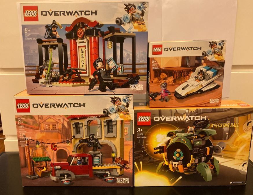 Yr 2019 LEGO Overwatch: 75970, 75971, 75972, 75976, 興趣及遊戲