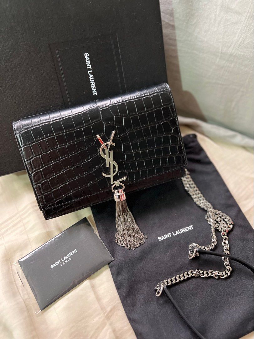Ysl kate wallet on chain best sale