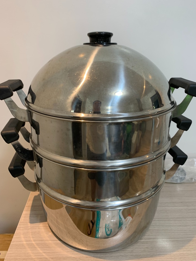Zebra Stainless Steamer 36cm on Carousell