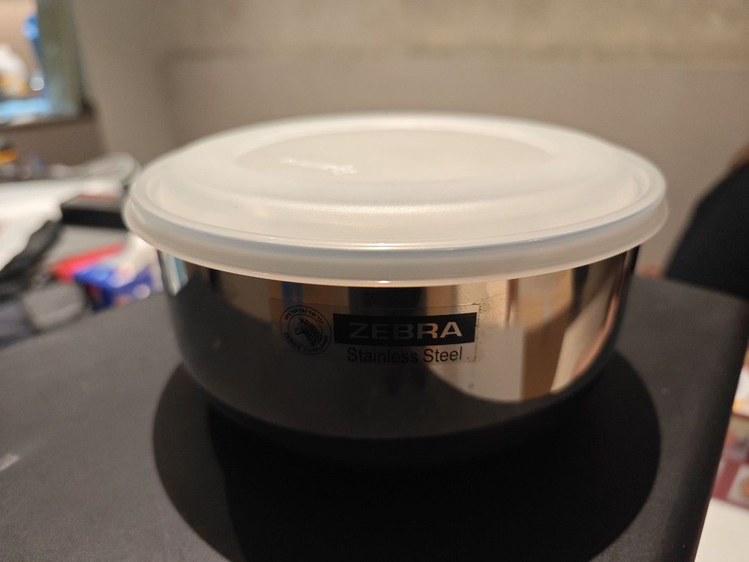 Zebra Stainless Steel Food Storage Containers, Furniture & Home Living