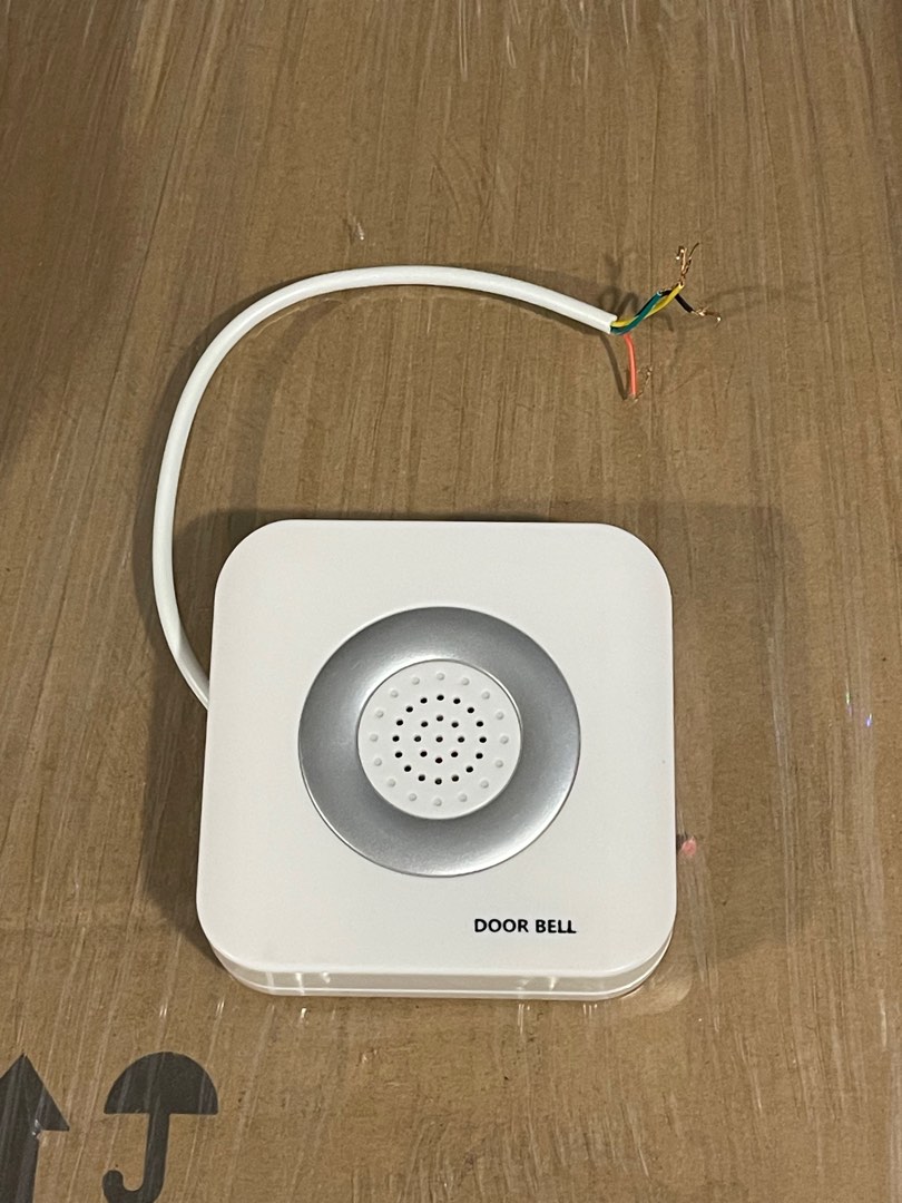 12v Dc Electric Ringer 12V ring doorbell, Furniture & Home Living, Security & Locks, Peephole ...