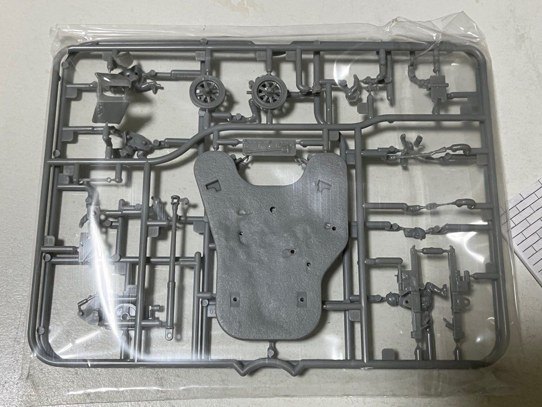 1/72 WW2 Deutsche Pak-40 Modellbausatz Mit Soldaten - Originalgetreue Nachbildung