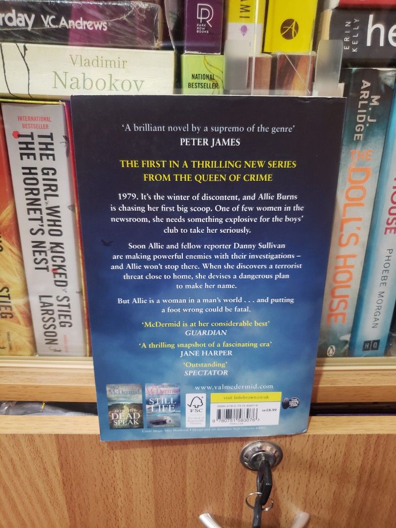 1979 by Val McDermid (Category: Storybooks) located in Malolos. Submitted by purplereader (Listing ID 1228134466, Image 2). Description: 1979 Val McDermid ✅PB ✅Like new 🐼Php 150 💰MOP: ⏩COD for meet up transactions ⏩Gcash if via courier ⏩Shopee (plus 7.5% on book price) 📦MOD (buyer will shoulder sf): ⏩Meet up if Malolos area (preferred) ⏩J&T (direct, sf must be paid via gcash before shipment) ⏩Can do shopee checkout (for shipment only, addtl Ph