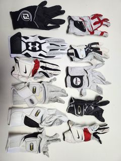 1 x new 12 x used Mens Golf Gloves