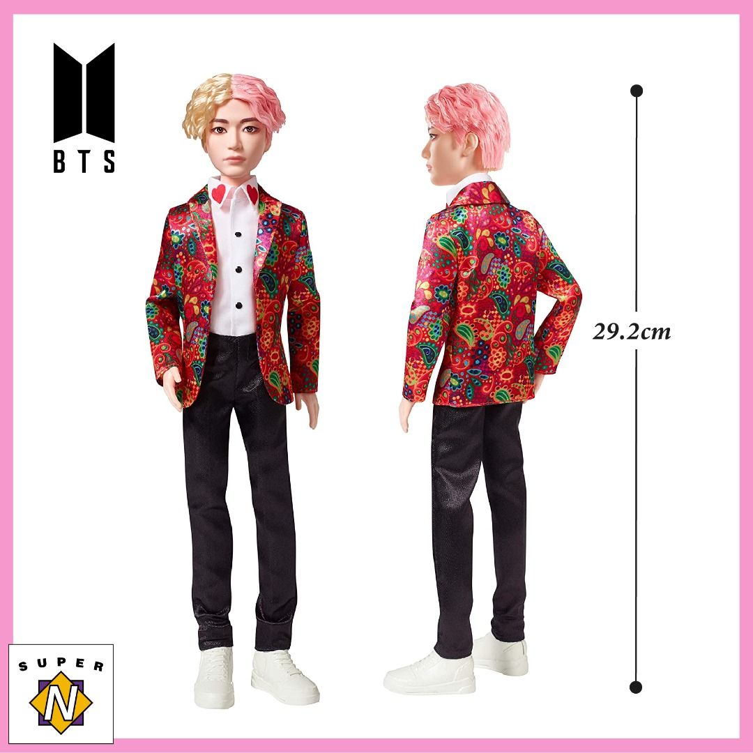 Bts v mattel doll top