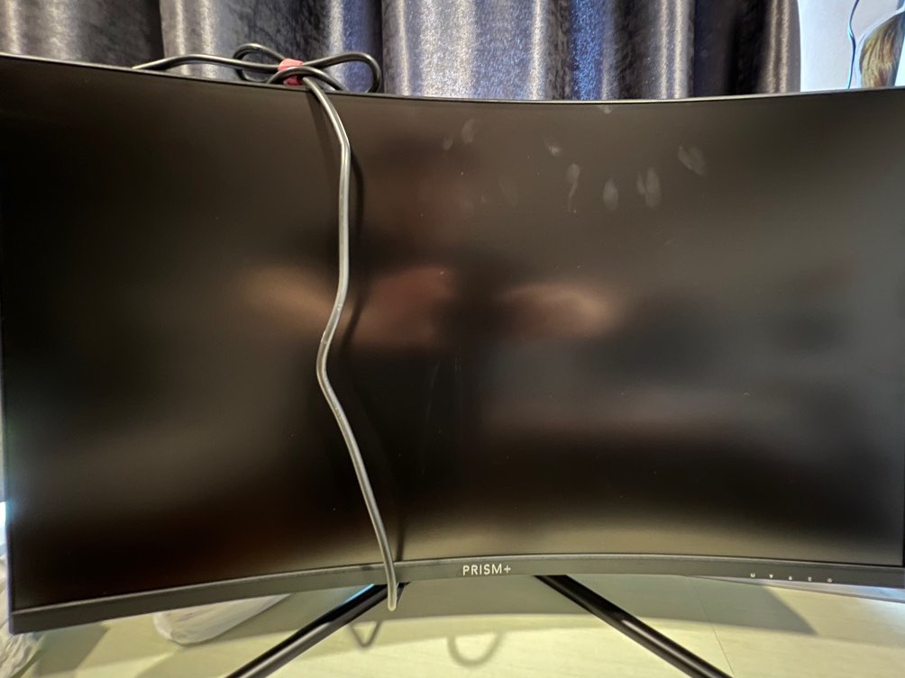32 Inch Curved Prism Monitor C315, Computers & Tech, Parts ...
