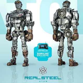 Real steel top atom action figure