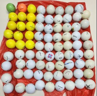 80 Used Golf Balls