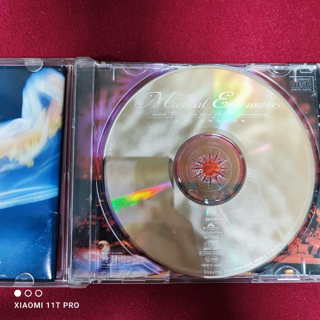 日本製 陳慧嫻 慧嫻.港樂奇妙旅程 CD / 1997年 Priscilla Chan 演唱會 Denon 1MM1 日制 天龍版 ##碟面近 ...