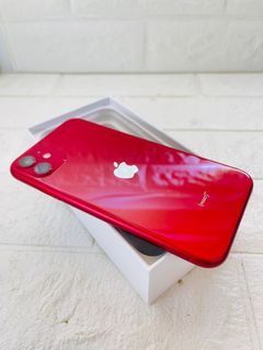 蘋果二手 iphone11 128G 紅色 單機 功能正常 健康度86 面交自取 西門町 （8105）