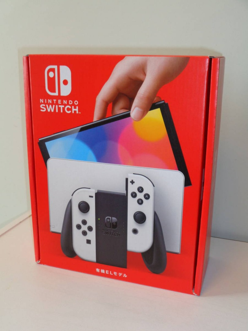 新型Nintendo Switch 有機ELモデル ネオン ホワイト 各1台-
