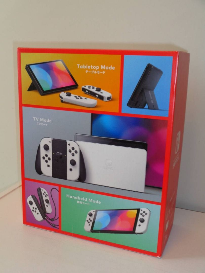 任天堂Switch 本體（有機EL 模型）Joy-Con(L)/(R) 白色（全新未開封