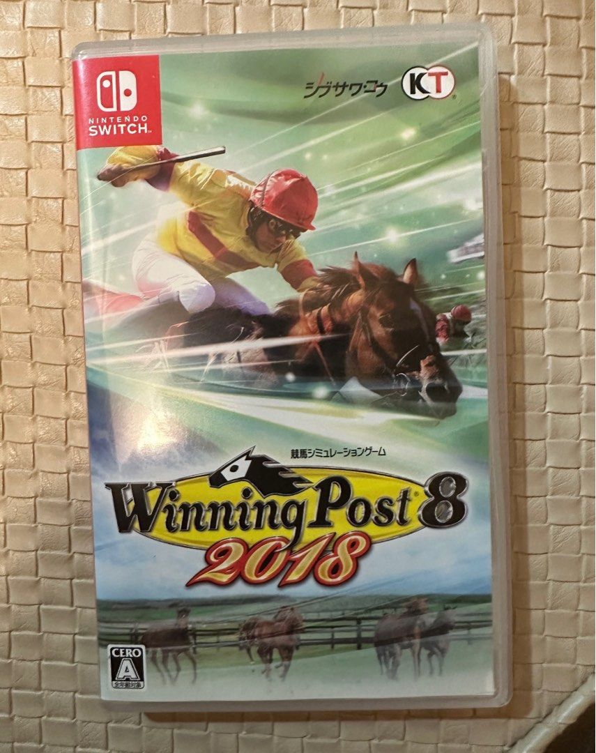 中古winning Post 2018 賽馬Switch game, 電子遊戲, 電子遊戲