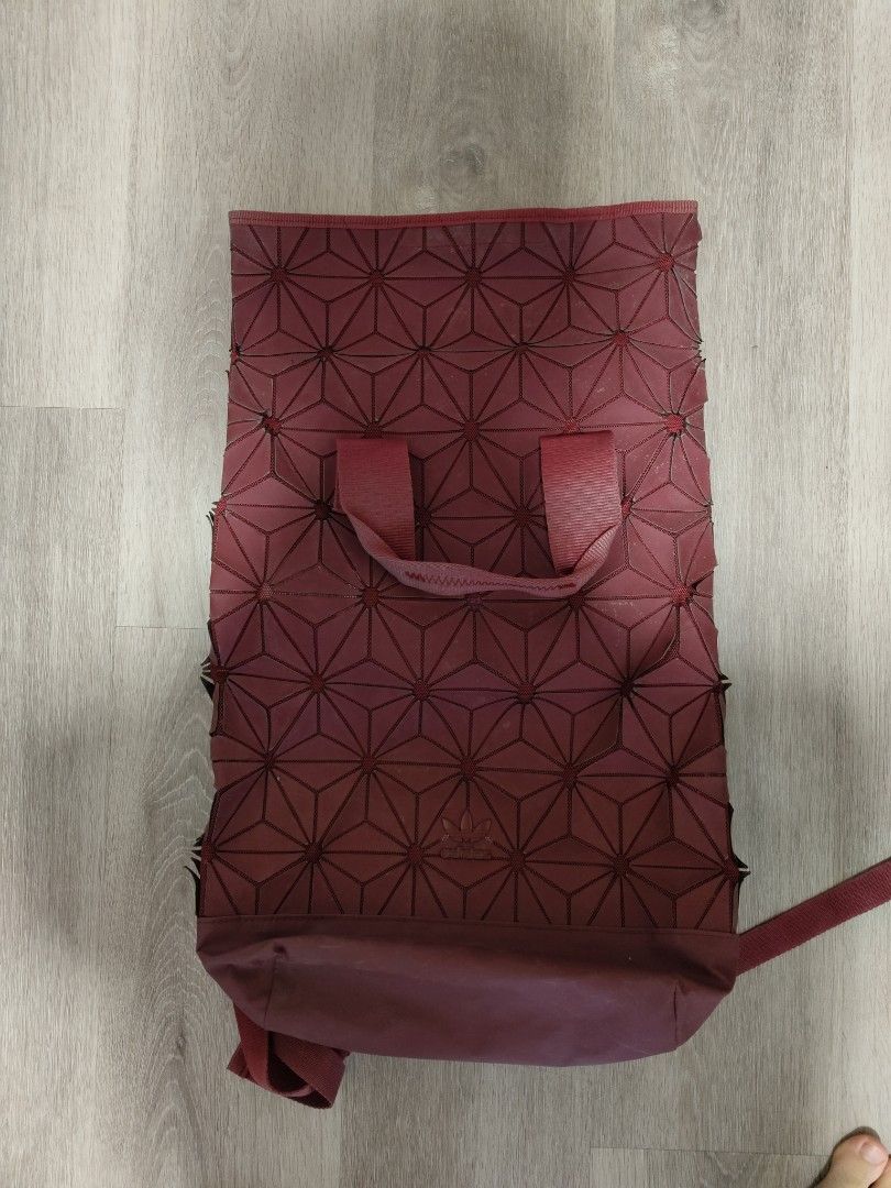Adidas 3d roll top backpack red online