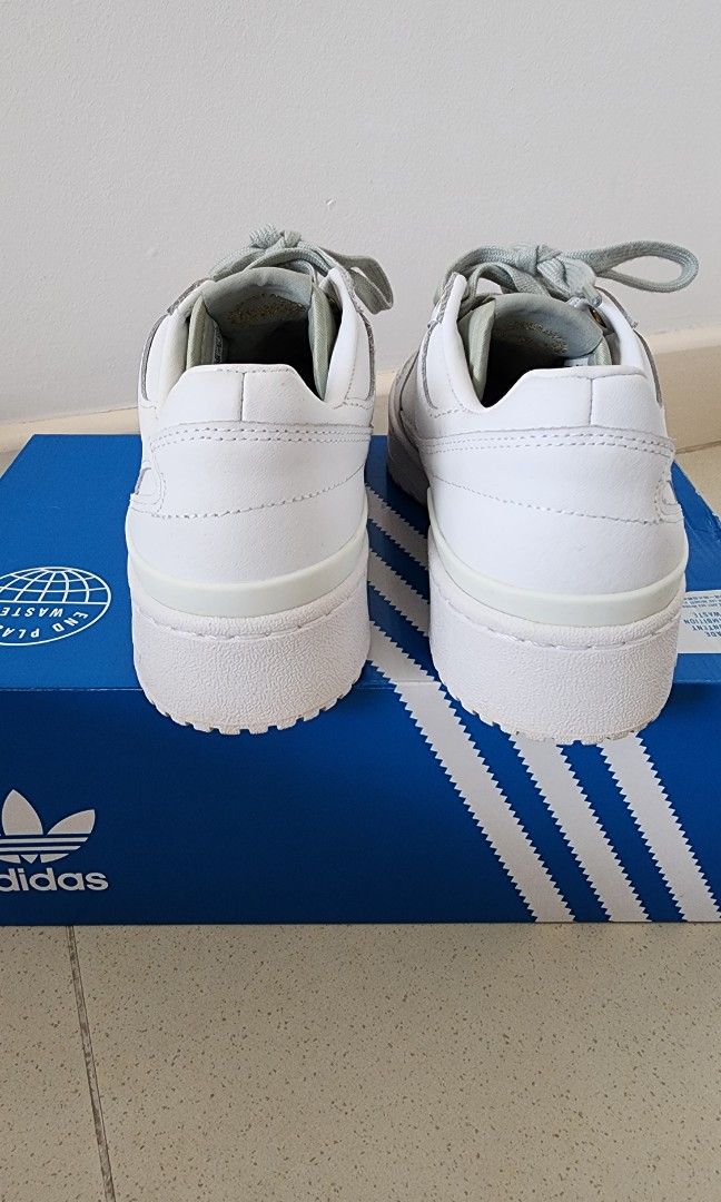 Adidas Originals Forum Low Women's Sneakers (Green, white, gold), Women's Fashion, Footwear 
