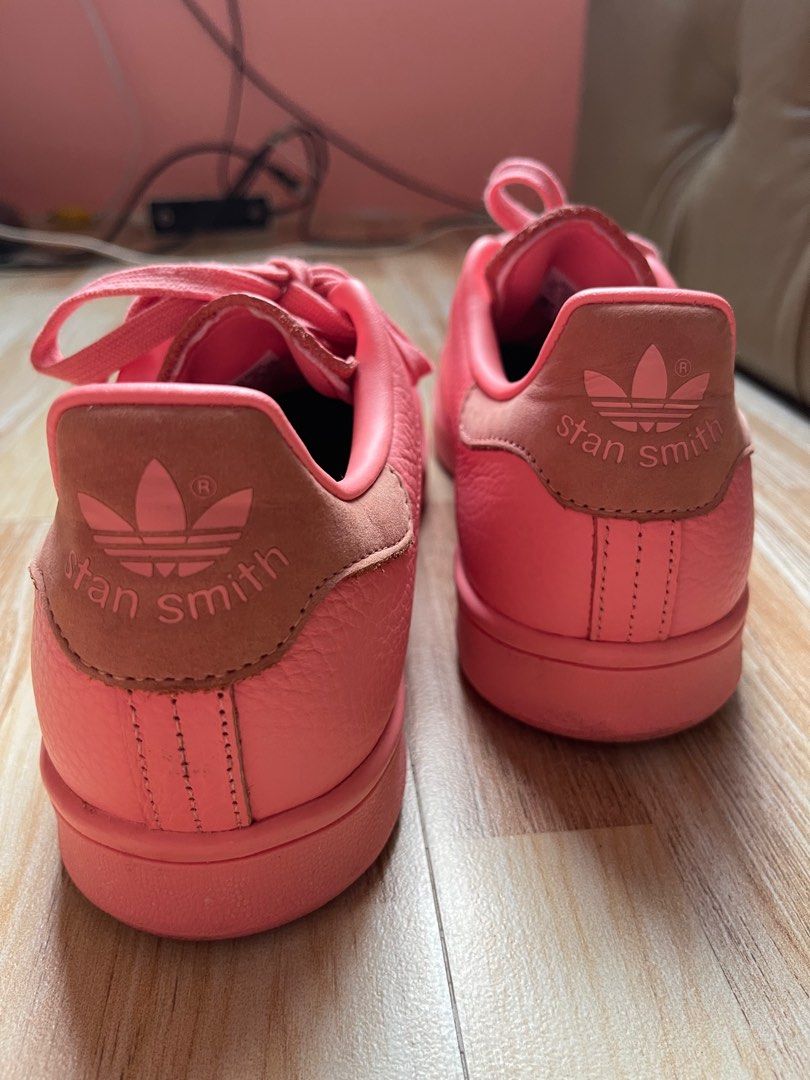 Adidas Stan Smith Coral Pink Men s Fashion Footwear Casual