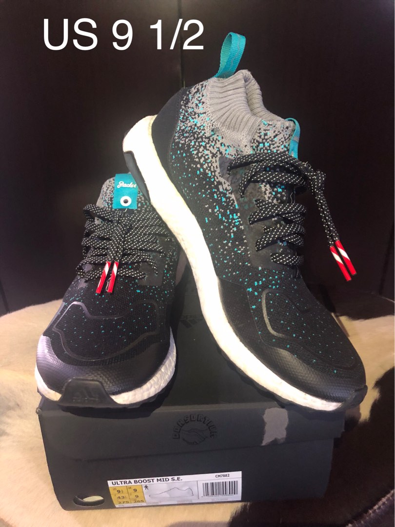 Adidas Ultra boost Mid Solebox Packers US 9.5 authentic Men s Fashion Footwear Sneakers on Carousell