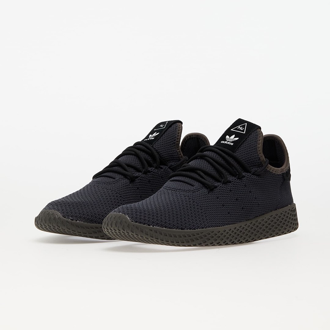 Adidas originals pharrell on sale williams tennis hu black