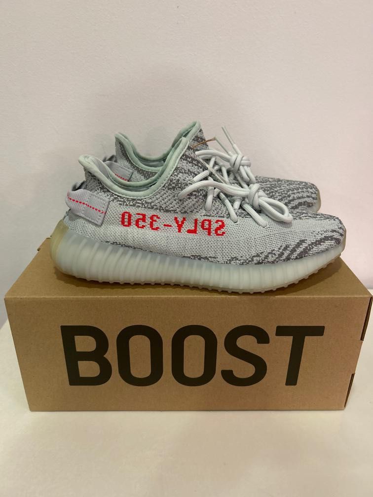 Adidas Yeezy Boost 350 V2 Blue Tint Men s Fashion Footwear