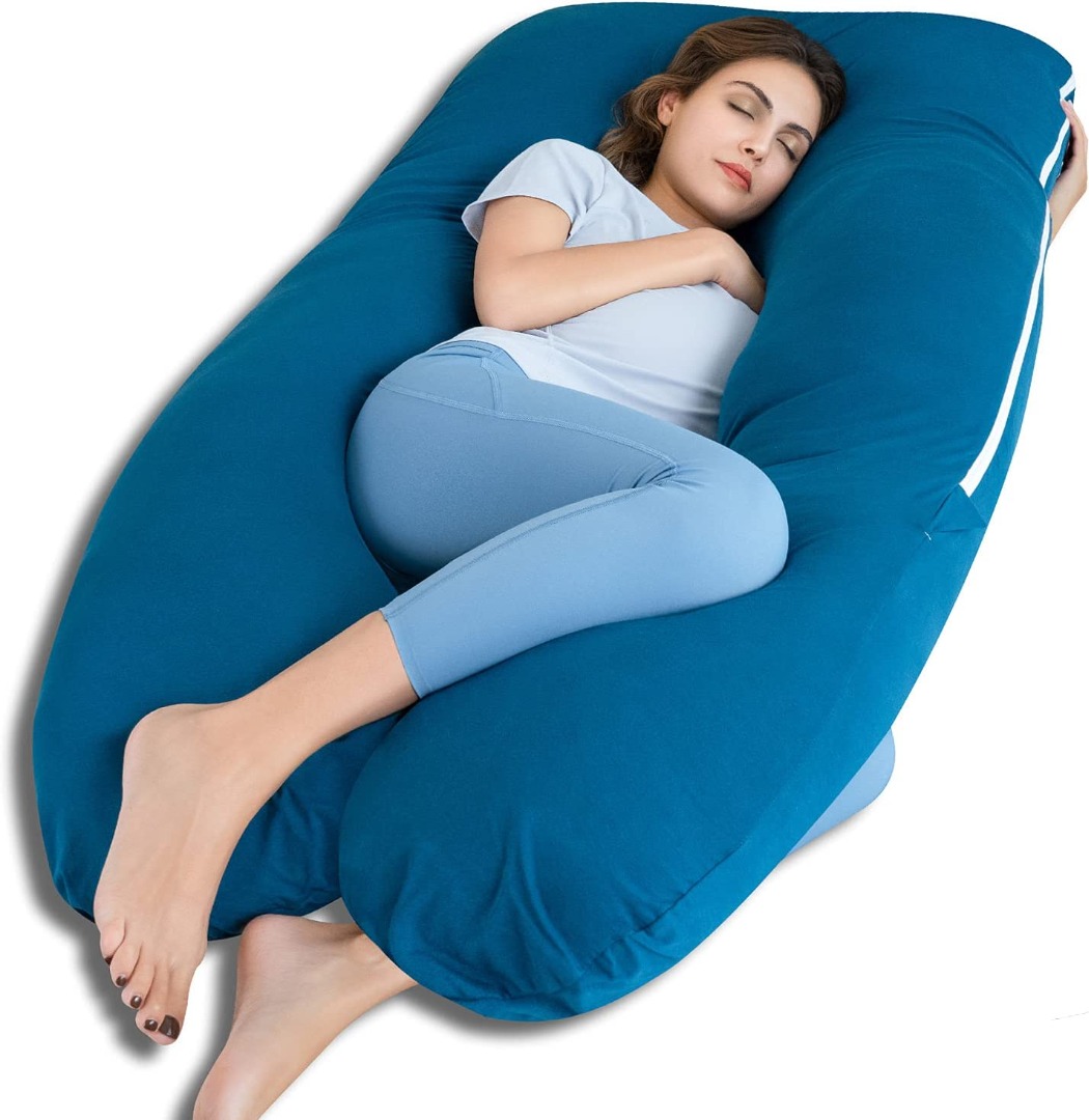 U Shape Pregnancy Pillow with cover, Babies & Kids, Maternity Care on