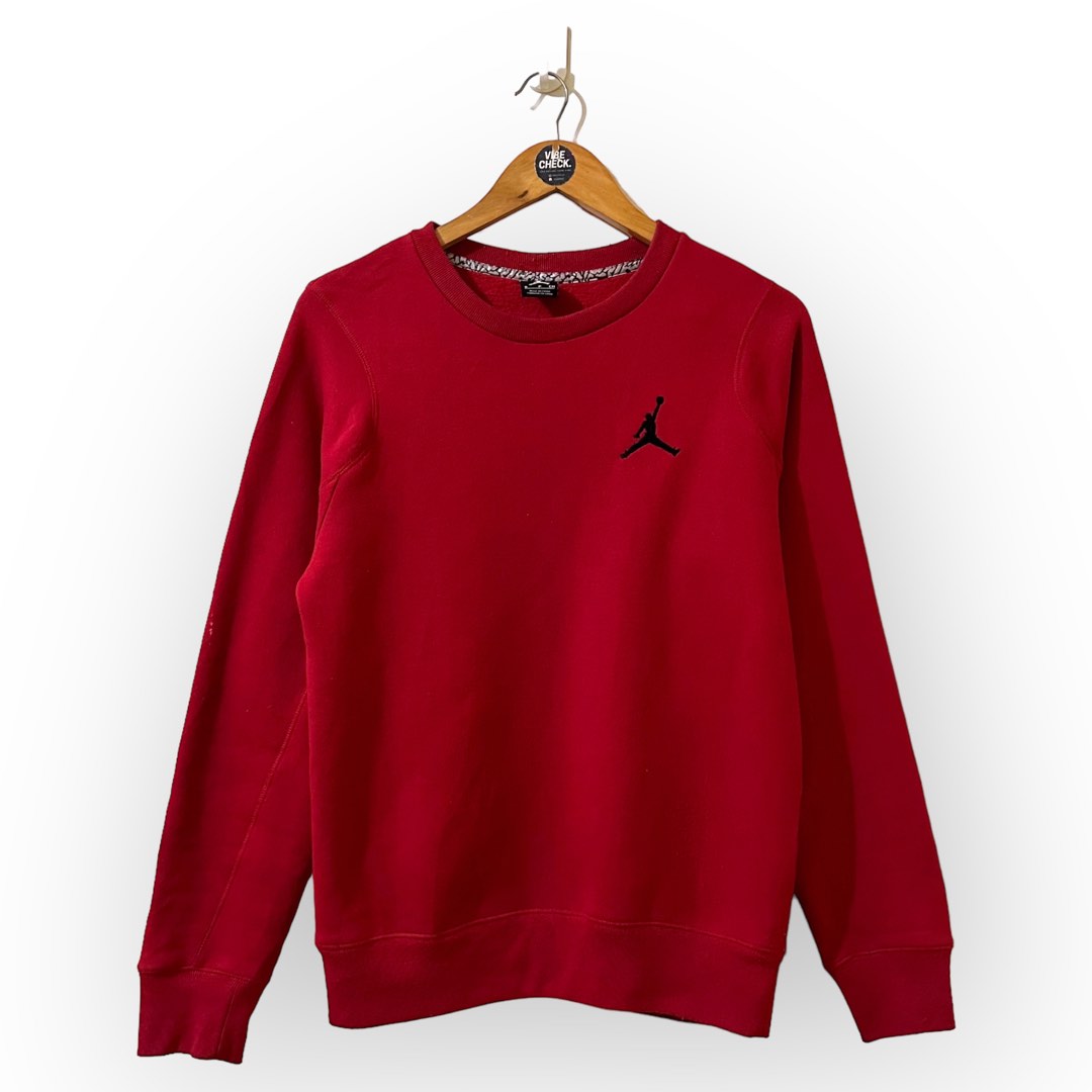 jordan sweater red