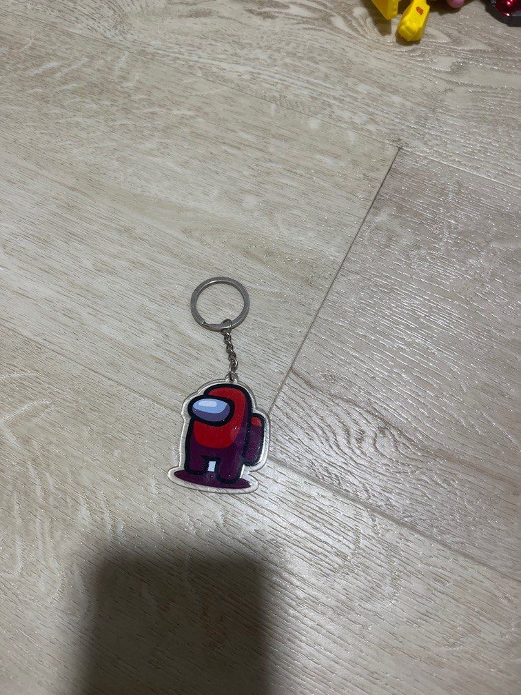 Among us key chain, Hobbies & Toys, Toys & Games on Carousell