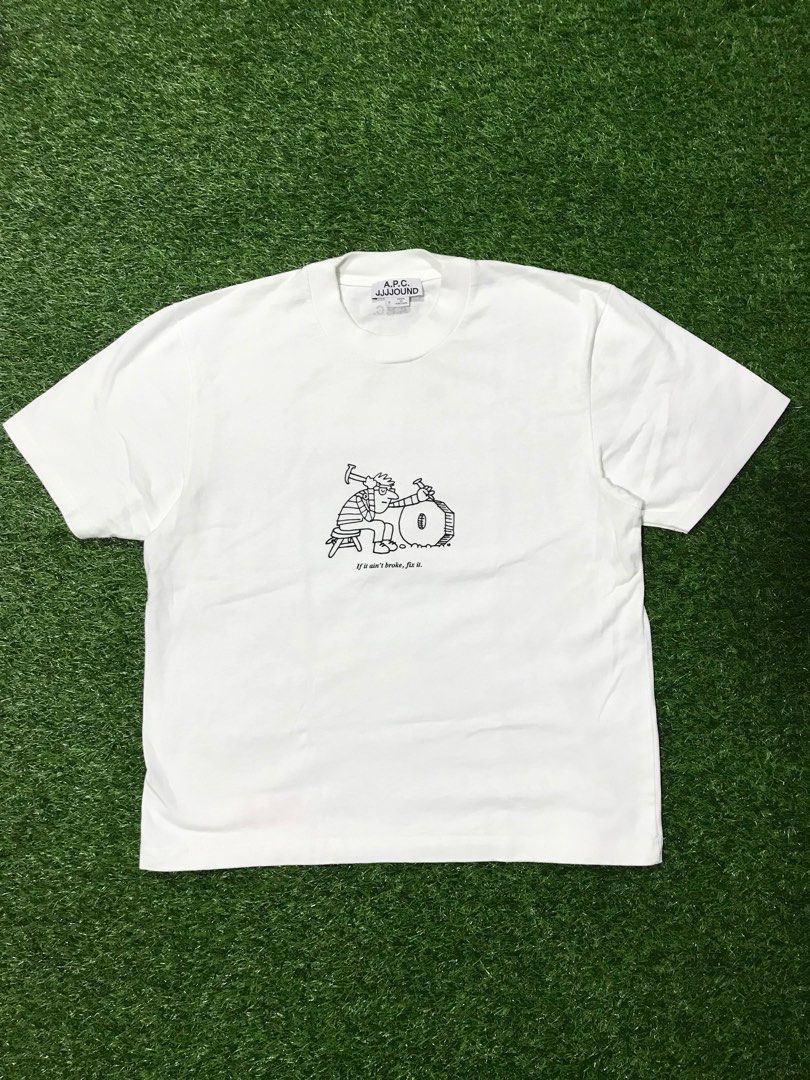 APC x JJJJound Rough Shirt, Luxury, Apparel on Carousell