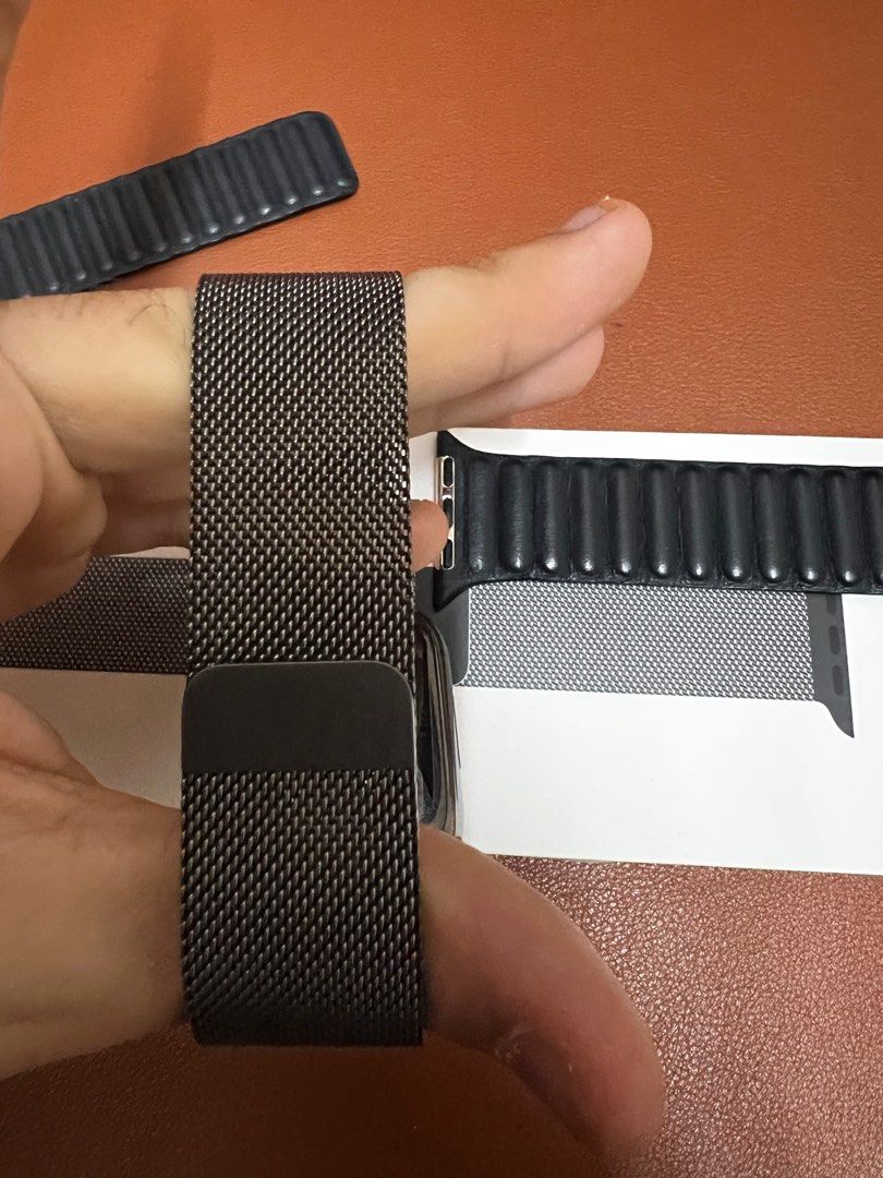 Apple Watch Strap Graphite Milanese Loop Men s Fashion Watches