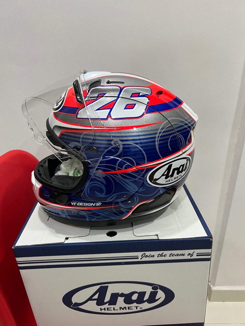 Casque arai rx-7v / rx-7x pedrosa shogun – taille m – card0