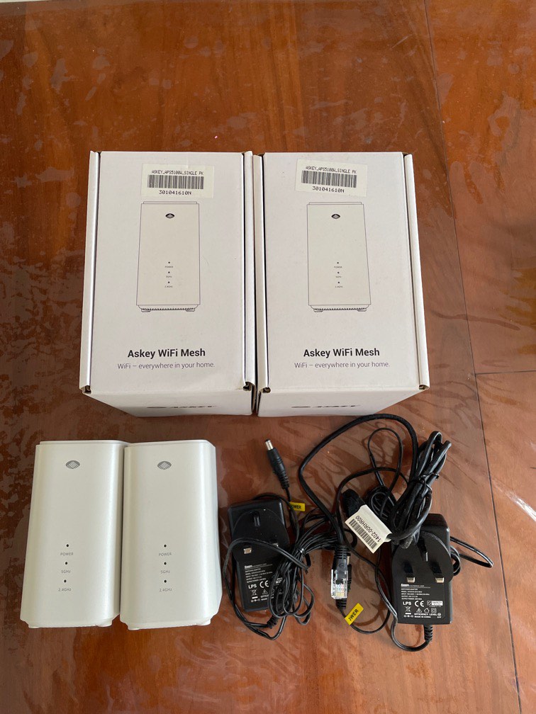 Askey Wifi Mesh (2x), Computers & Tech, Parts & Accessories, Networking ...